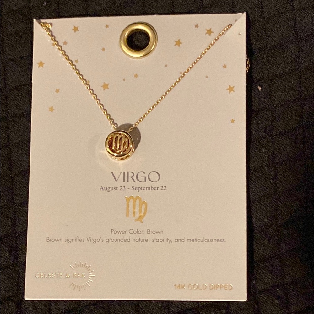 Celeste Virgo Gold Necklace